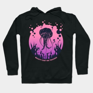 Beauty Can't Be Touched Retro Jellyfish Hoodie